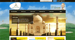 Desktop Screenshot of indiangolfconnexions.com